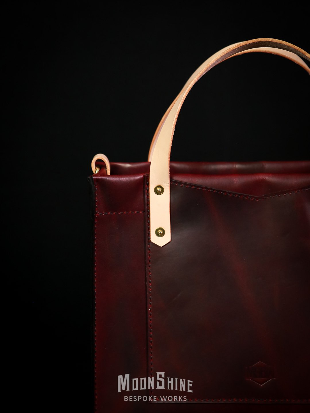 Library Tote - Burgundy product image (5)