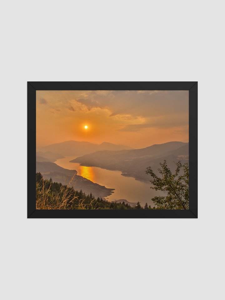 Print Fine Art - The Breath of Flames, Lake Serre-Ponçon - France - Limited Edition product image (2)