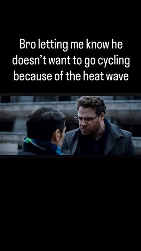 You are not pulling out bro! We have waited for good weather for weeks!
.
.
Follow @cyclistetouriste !