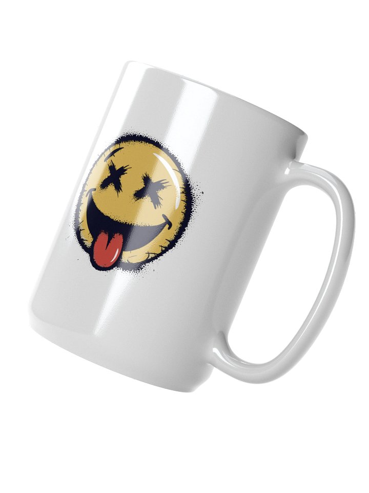 X Smiley – 15 oz Ceramic Mug by UnkoCon product image (2)