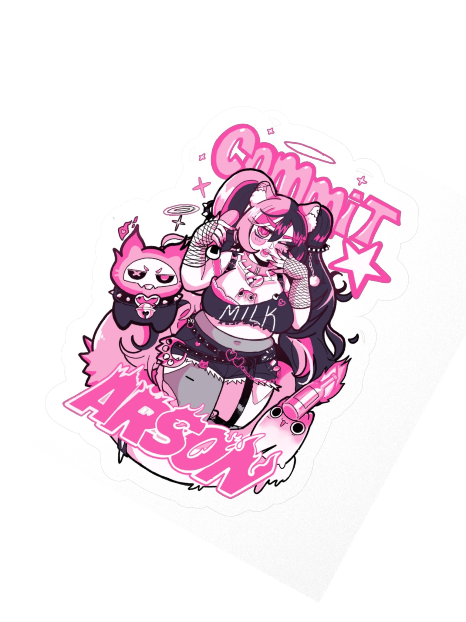 COMMIT ARSON STICKER product image (3)