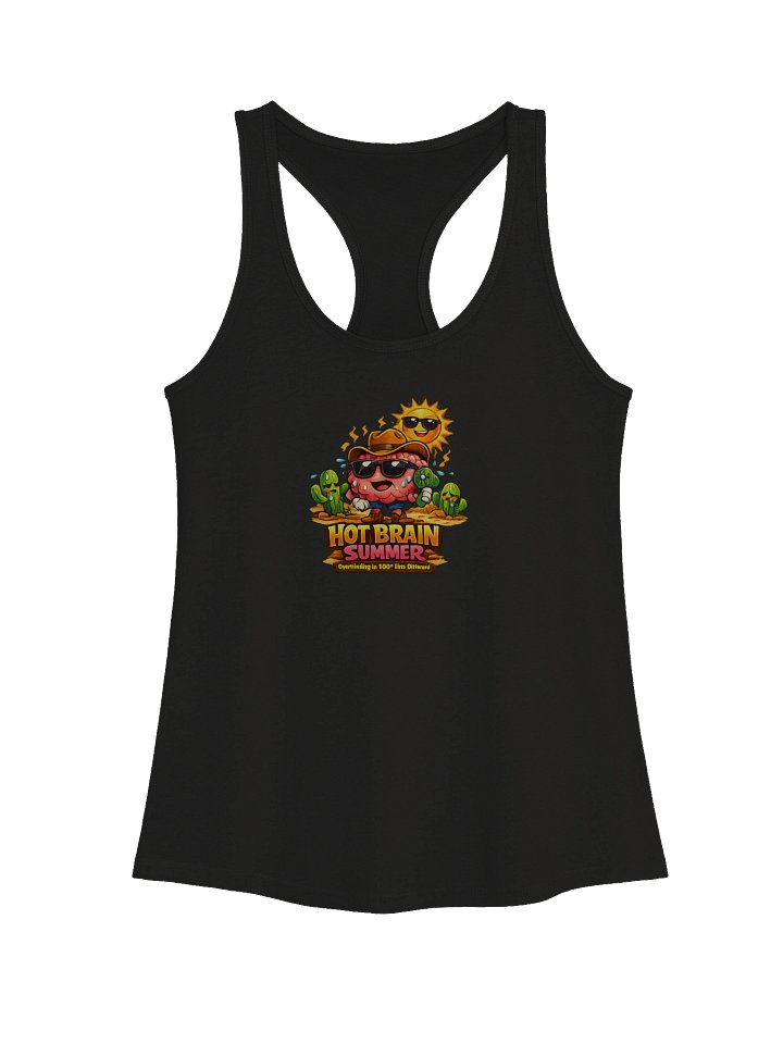 UnspokenMinds: Hot Brain Summer Tank product image (1)