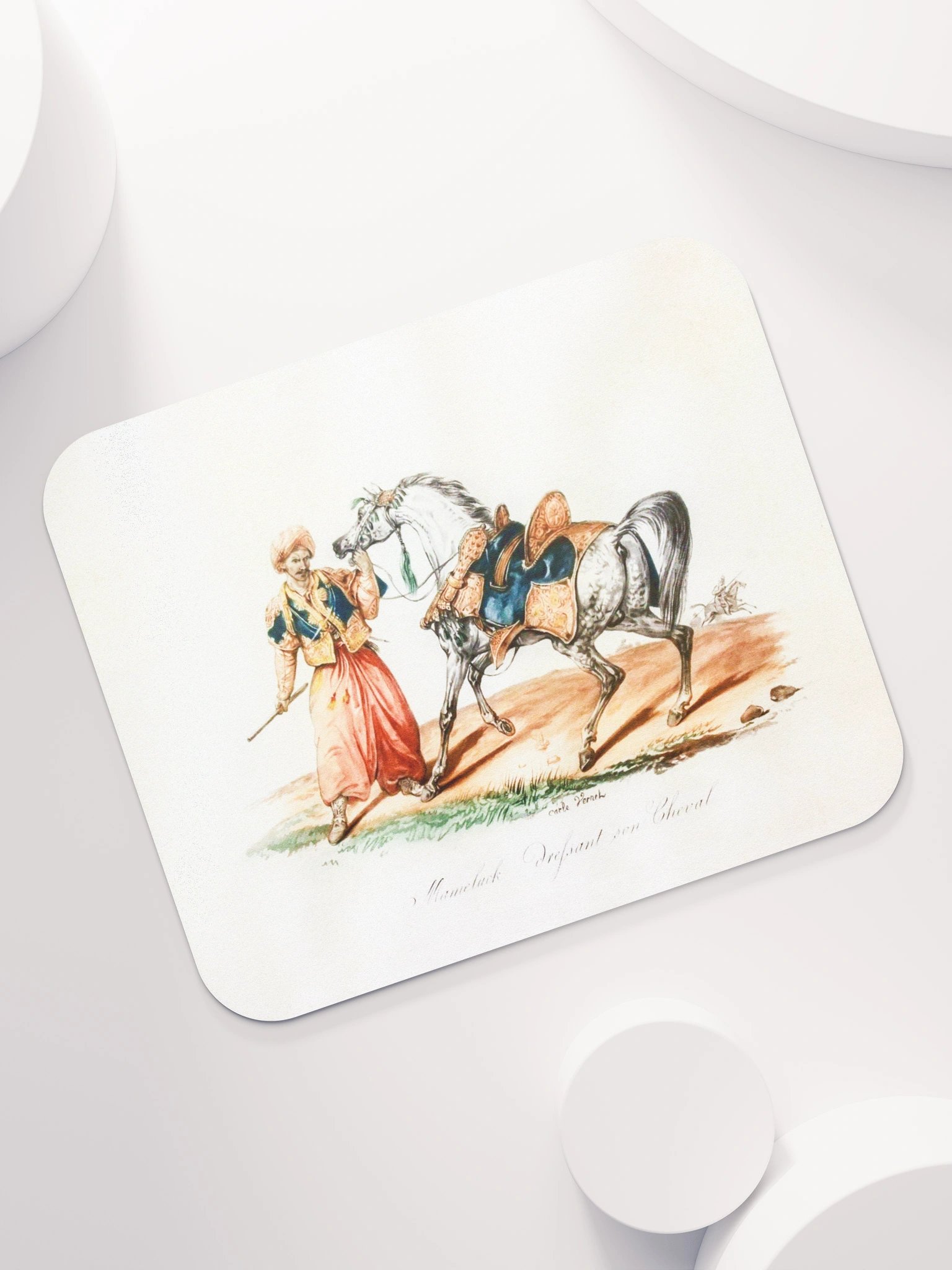 Equestrian Dreams Vintage Art Mouse Pad product image (7)