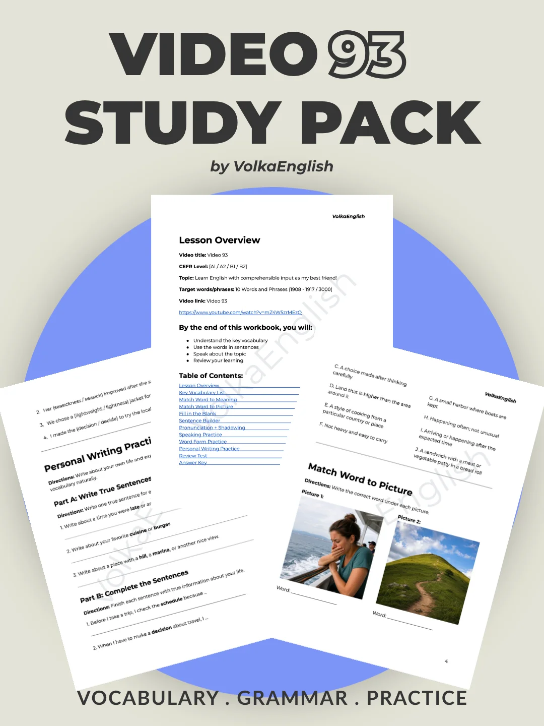 Video 93 Study Pack product image (1)