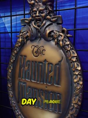 Haunted Mansion Replica Plaque#disney #disneylandcalifornia #hauntedmansion #d23 #disneylandtiktok