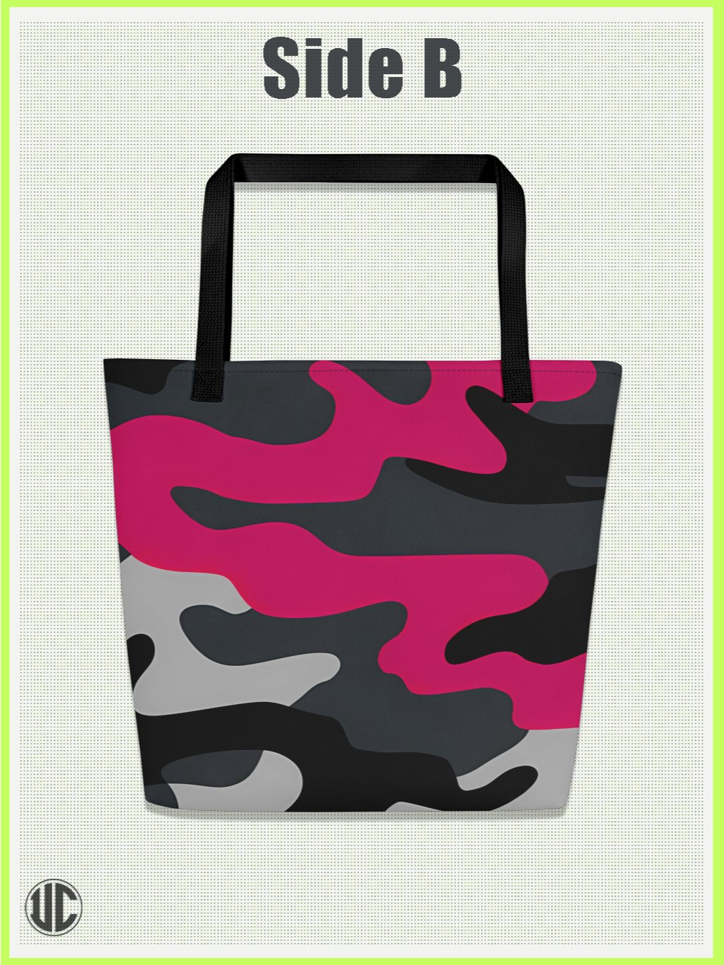 UnkoCon – Savage Pink Urban Camo Tote Bag product image (3)