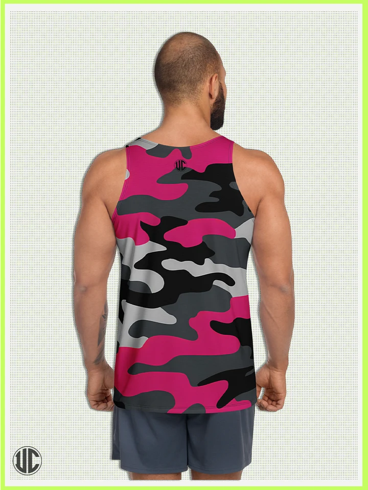 Savage Pink Camo – Men’s Tank Top product image (2)