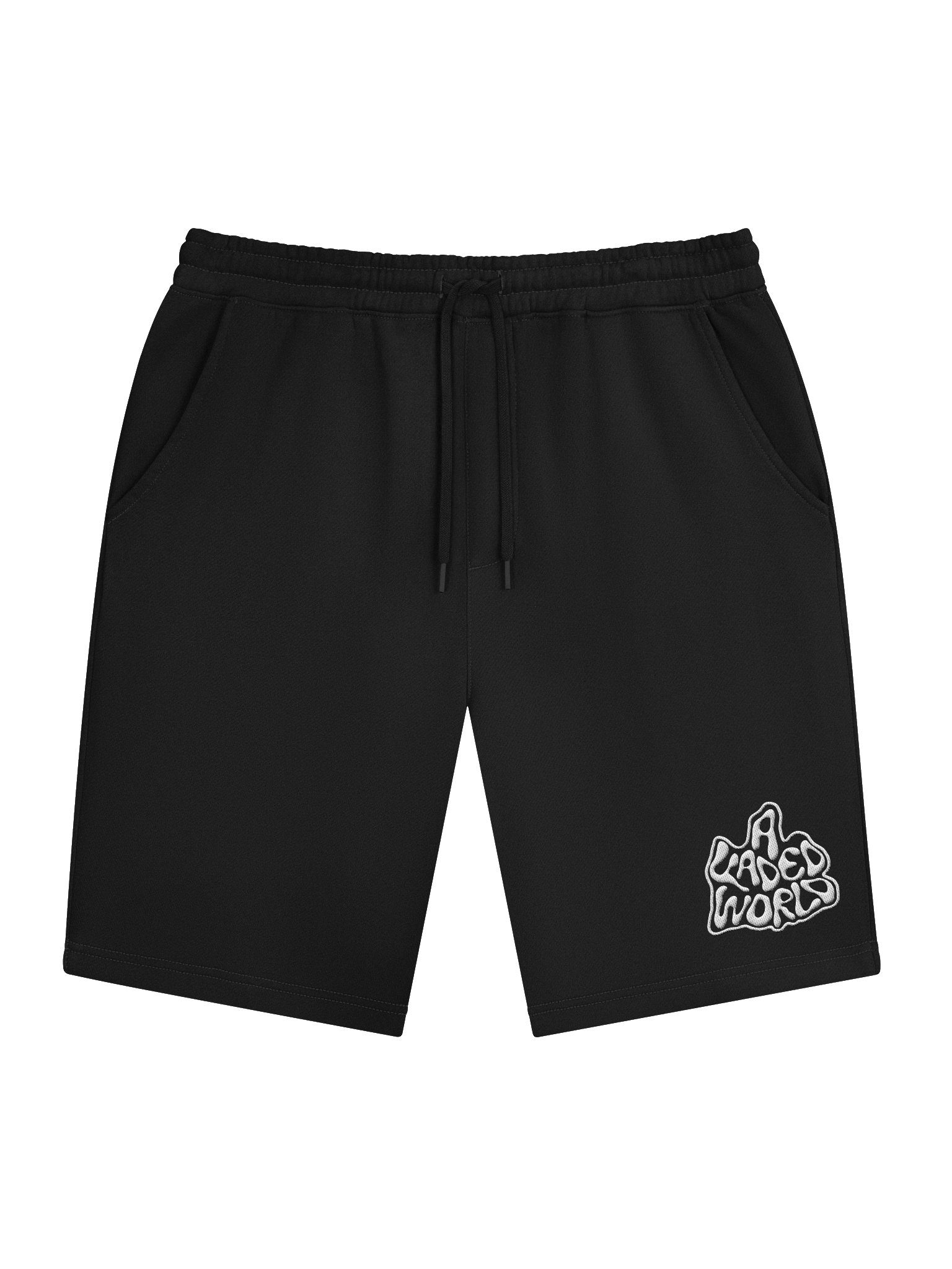 A Faded World Classic Black Shorts product image (1)