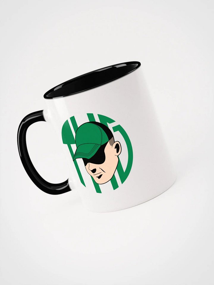 Green hockey life mug product image (2)