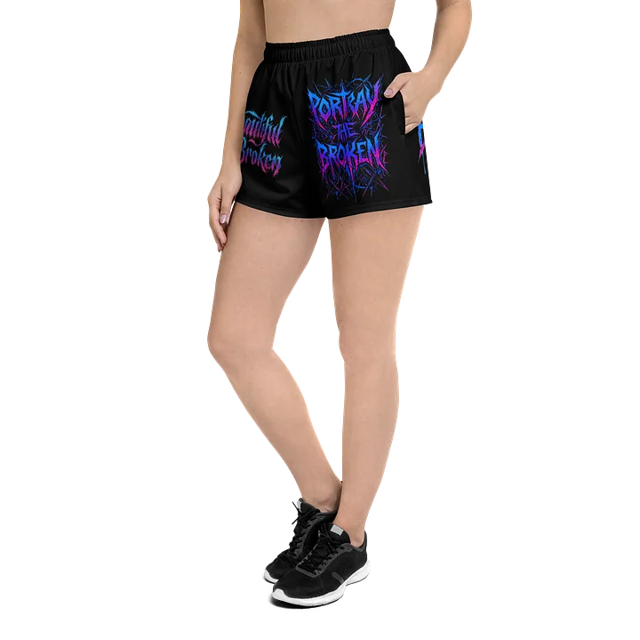 Portray the Broken Athletic Shorts product image (2)