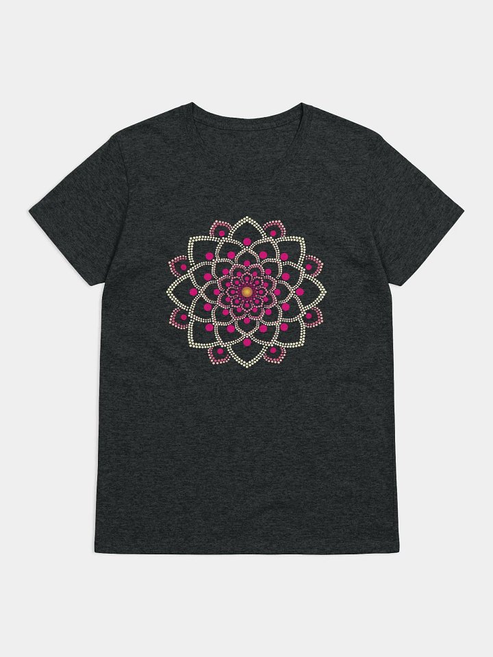 Simple Pink Mandala Heavy Cotton T-Shirt product image (1)