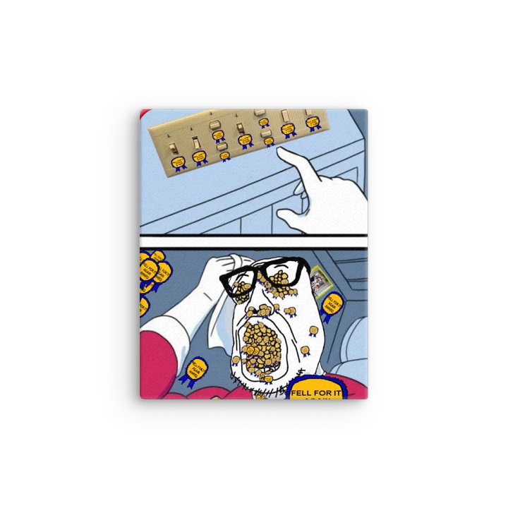 Fell for it Again (2025 Edition) thin canvas hanger product image (2)