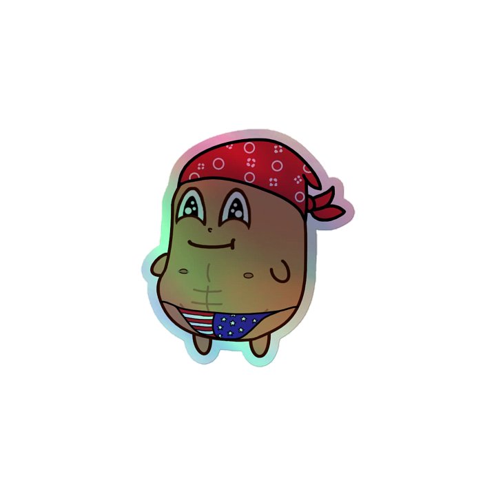 'THE BEANCADO' Holographic Sticker Set product image (1)