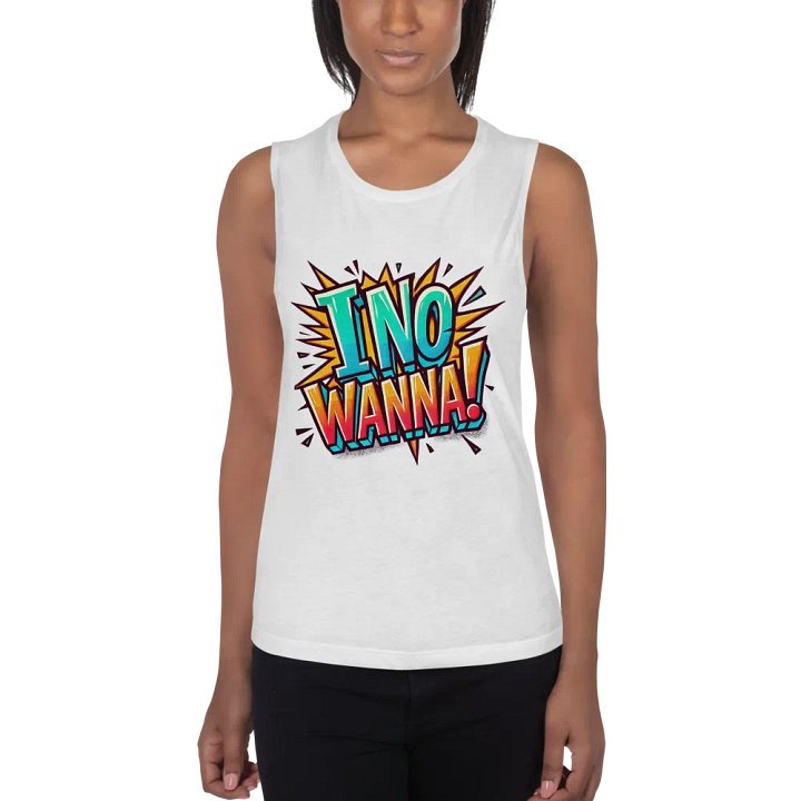 I NO WANNA WOMANS TANK product image (1)