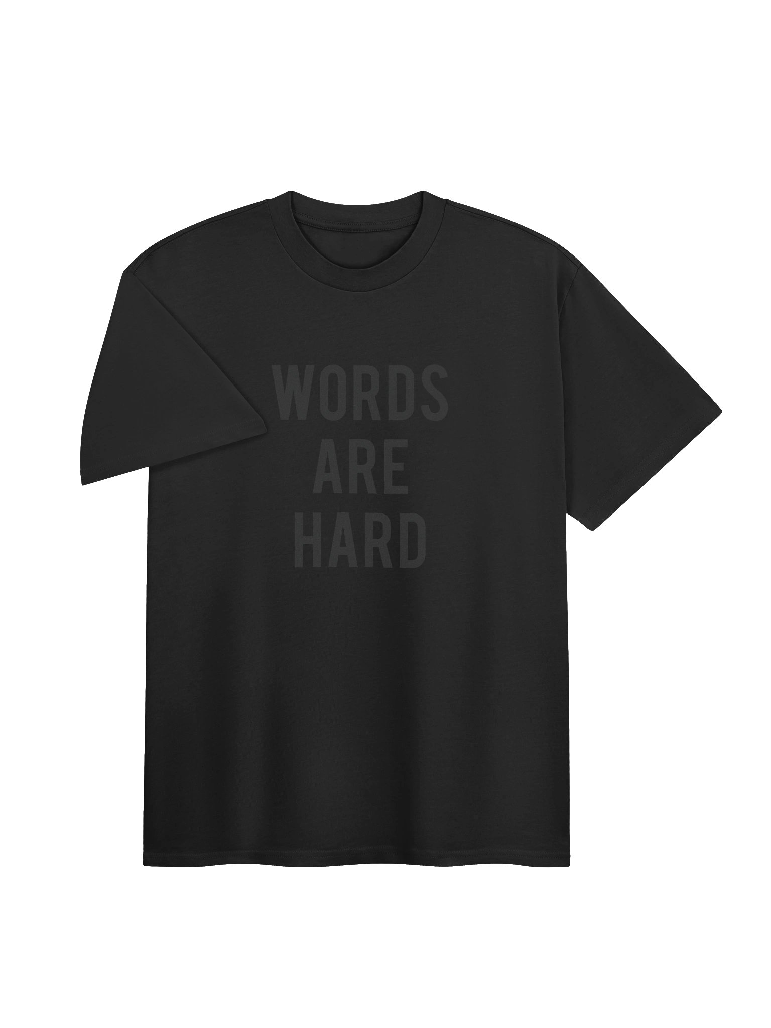 Words Are Hard Tee (premium) product image (6)