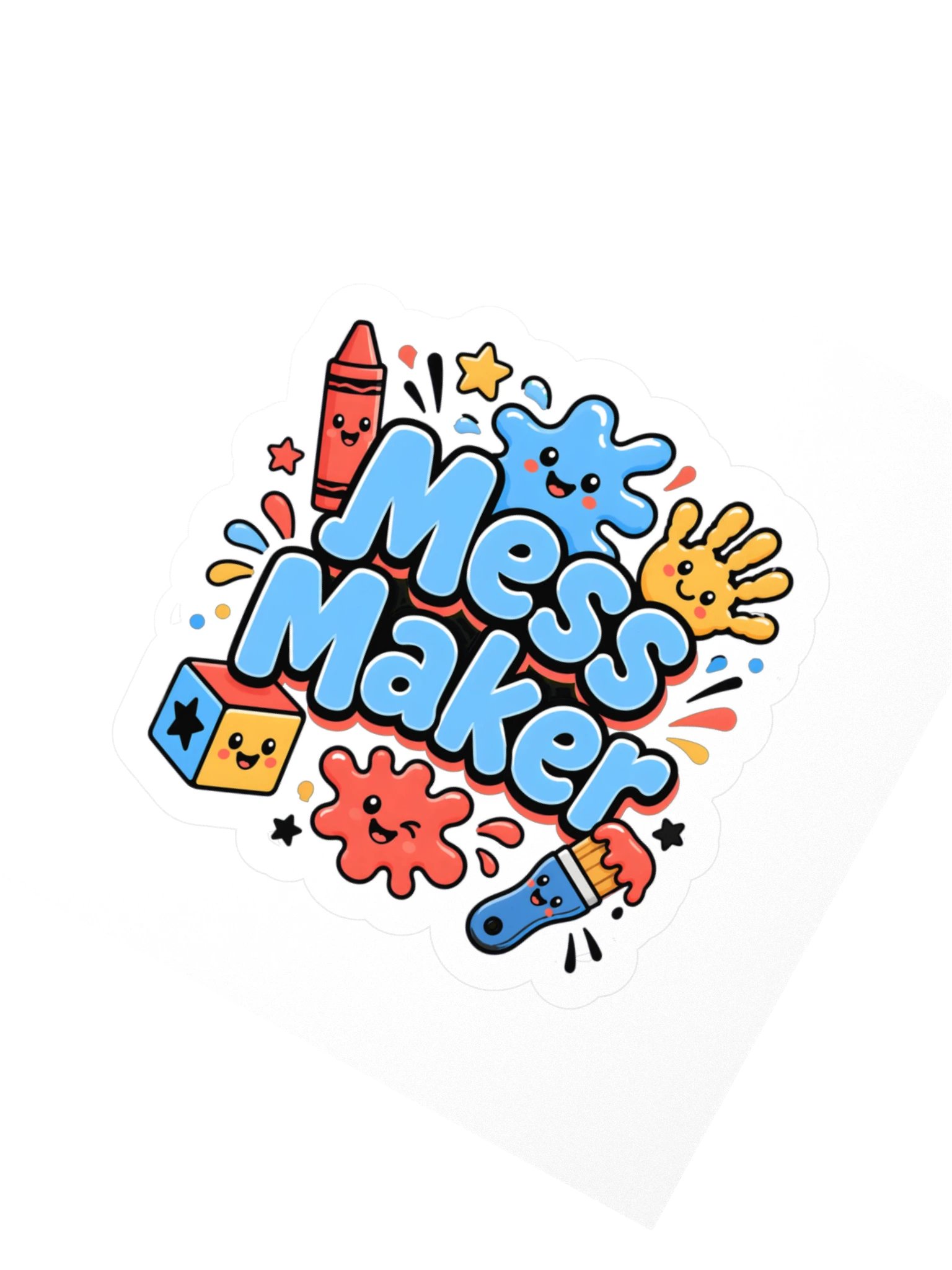 Mess Maker Sticker product image (2)