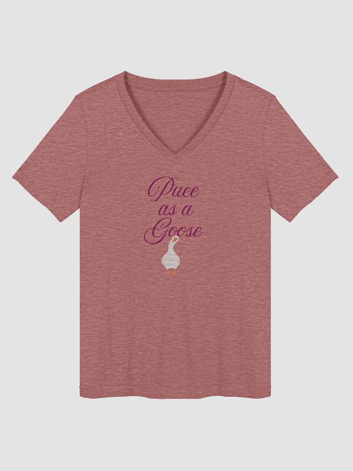 Puce as a Goose Women's V-Neck Tee product image (1)