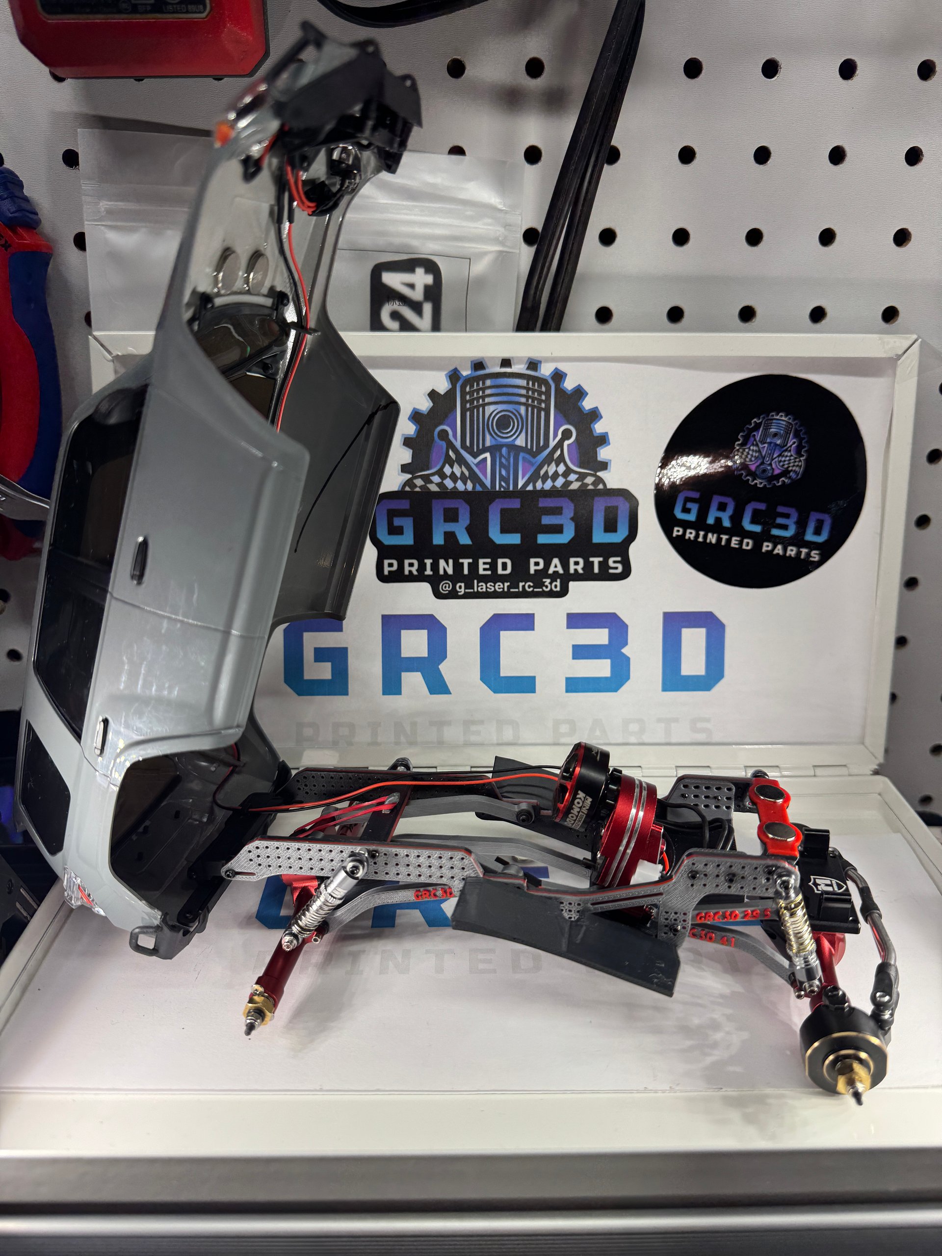 GRC3D LCG (4Runner) Comp Chassis Kit w/ 20deg Skid product image (12)