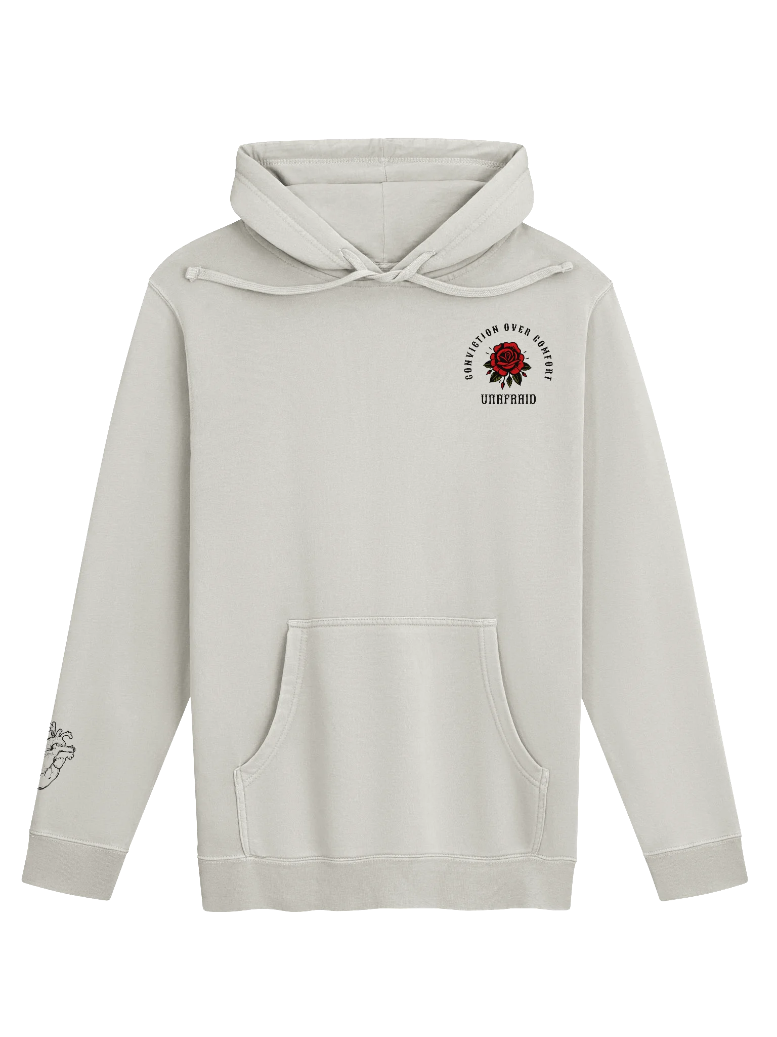 Conviction Over Comfort Premium Dyed Hoodie product image (2)