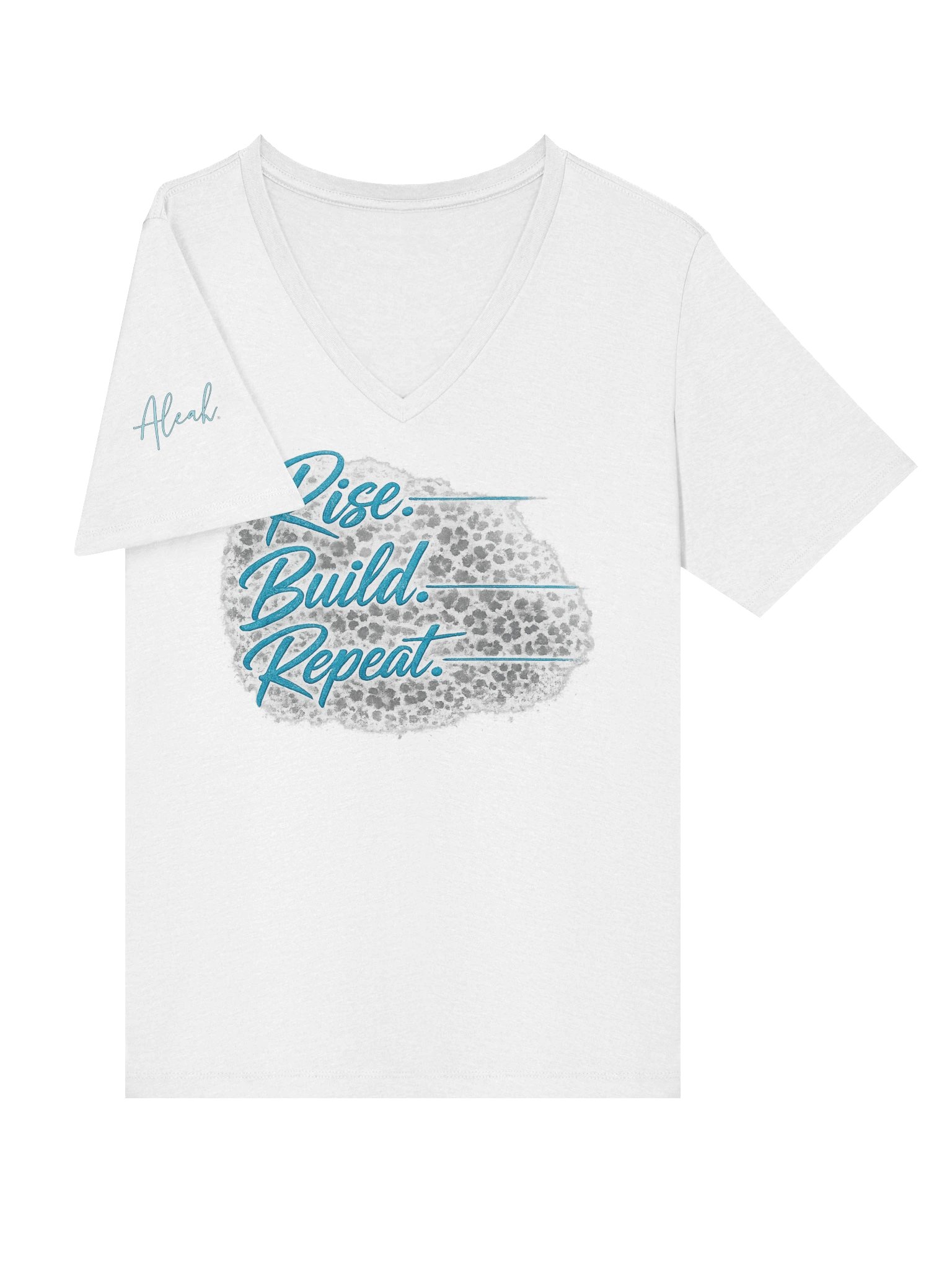 Rise. Build. Repeat. Women's DIY Graphic Tee | Inspirational Builder Shirt | Women in Trades | DIY Gift | Carpenter Shirt | Workshop Apparel product image (3)