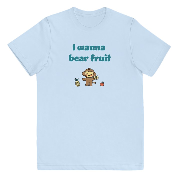 I Wanna Bear Fruit Youth Shirt product image (1)
