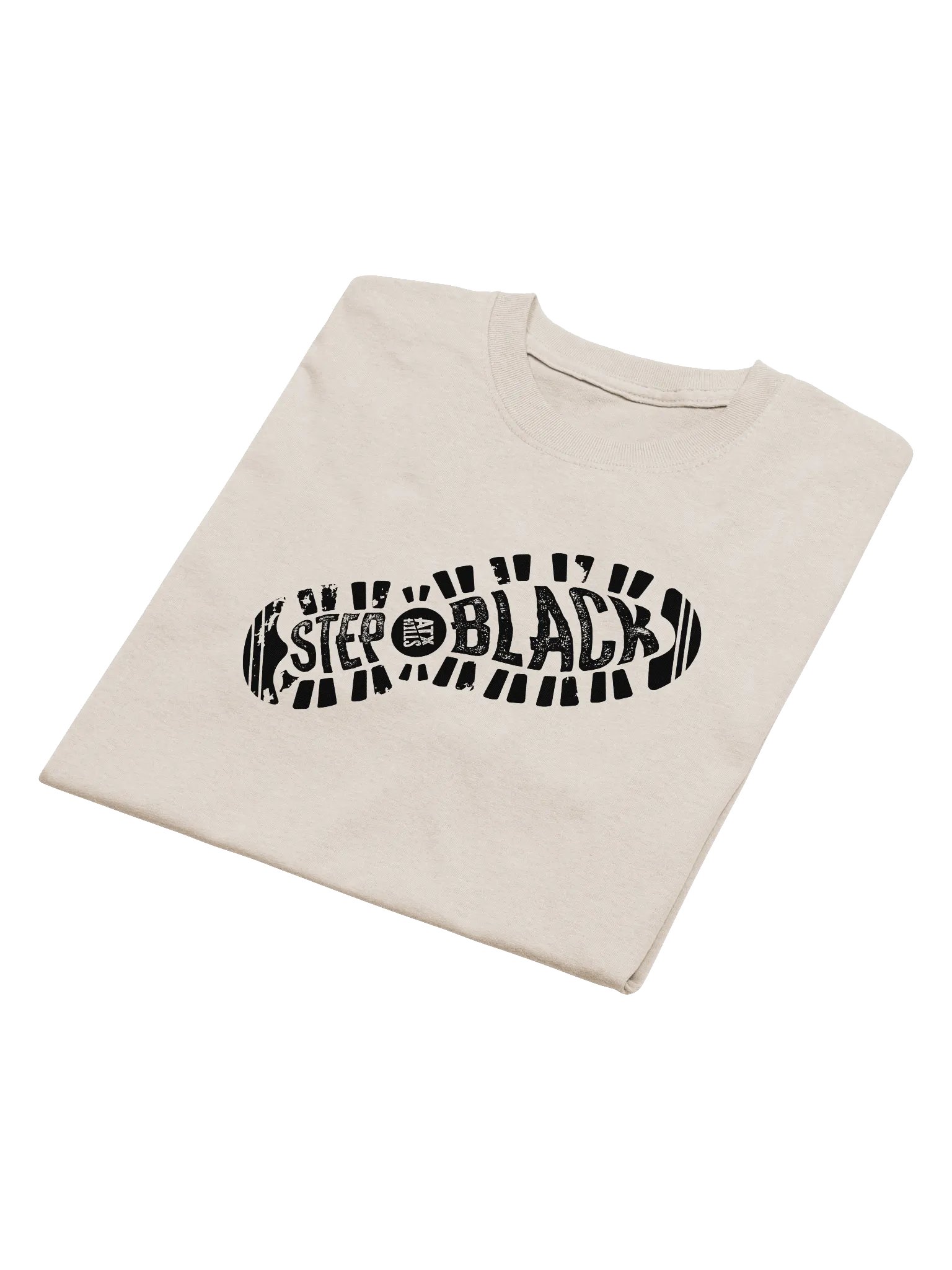 Step Black Unisex T-Shirt product image (4)