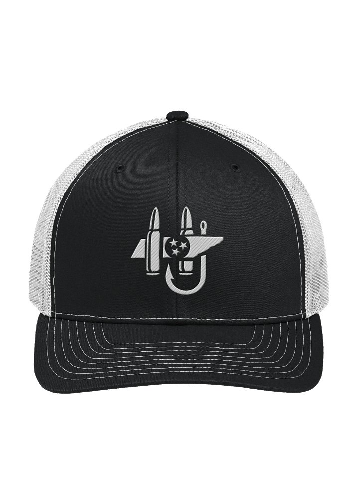 HJ Heritage Hat Black/White product image (1)