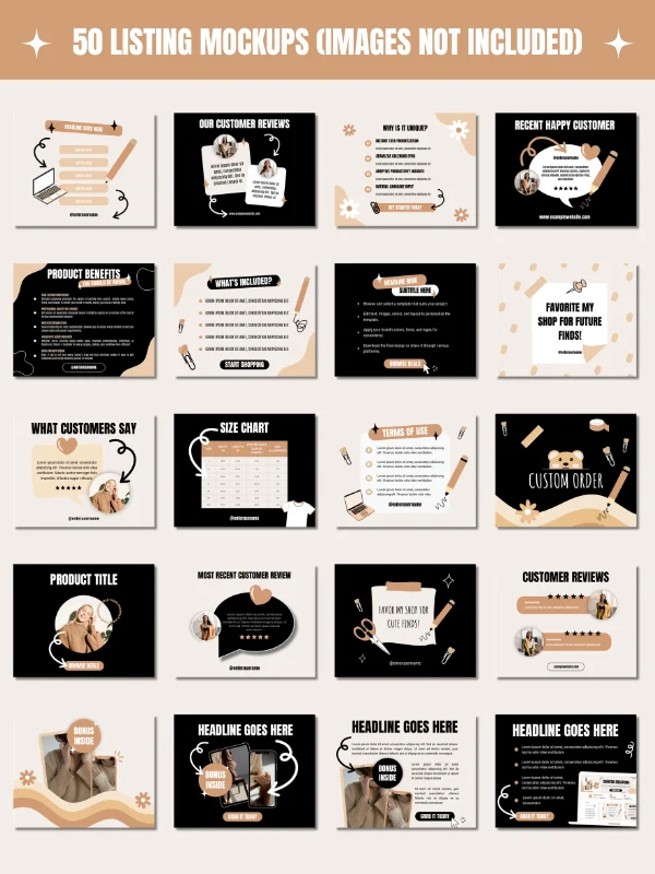 Cute MRR/PLR Branding Kit for Etsy product image (2)