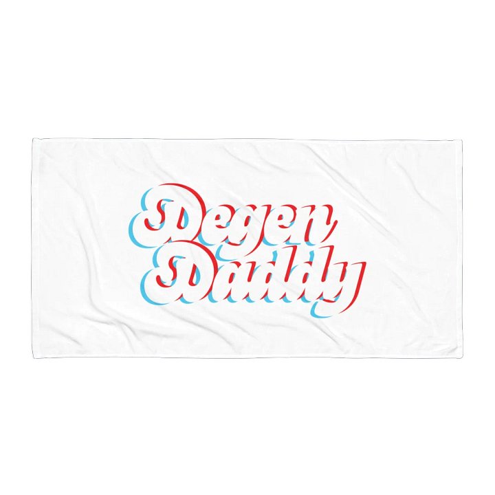 Degen Daddy Towel product image (1)