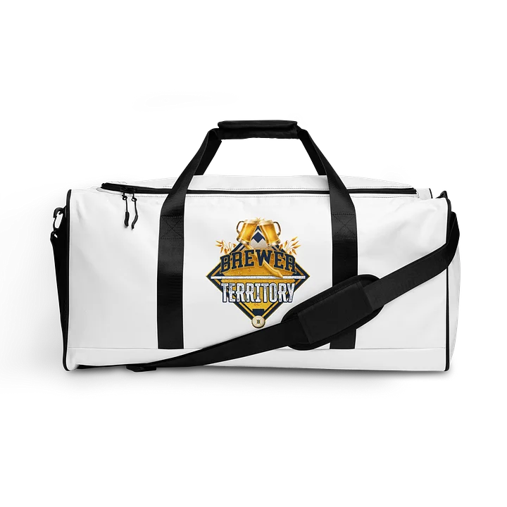 White Duffle Bag product image (1)