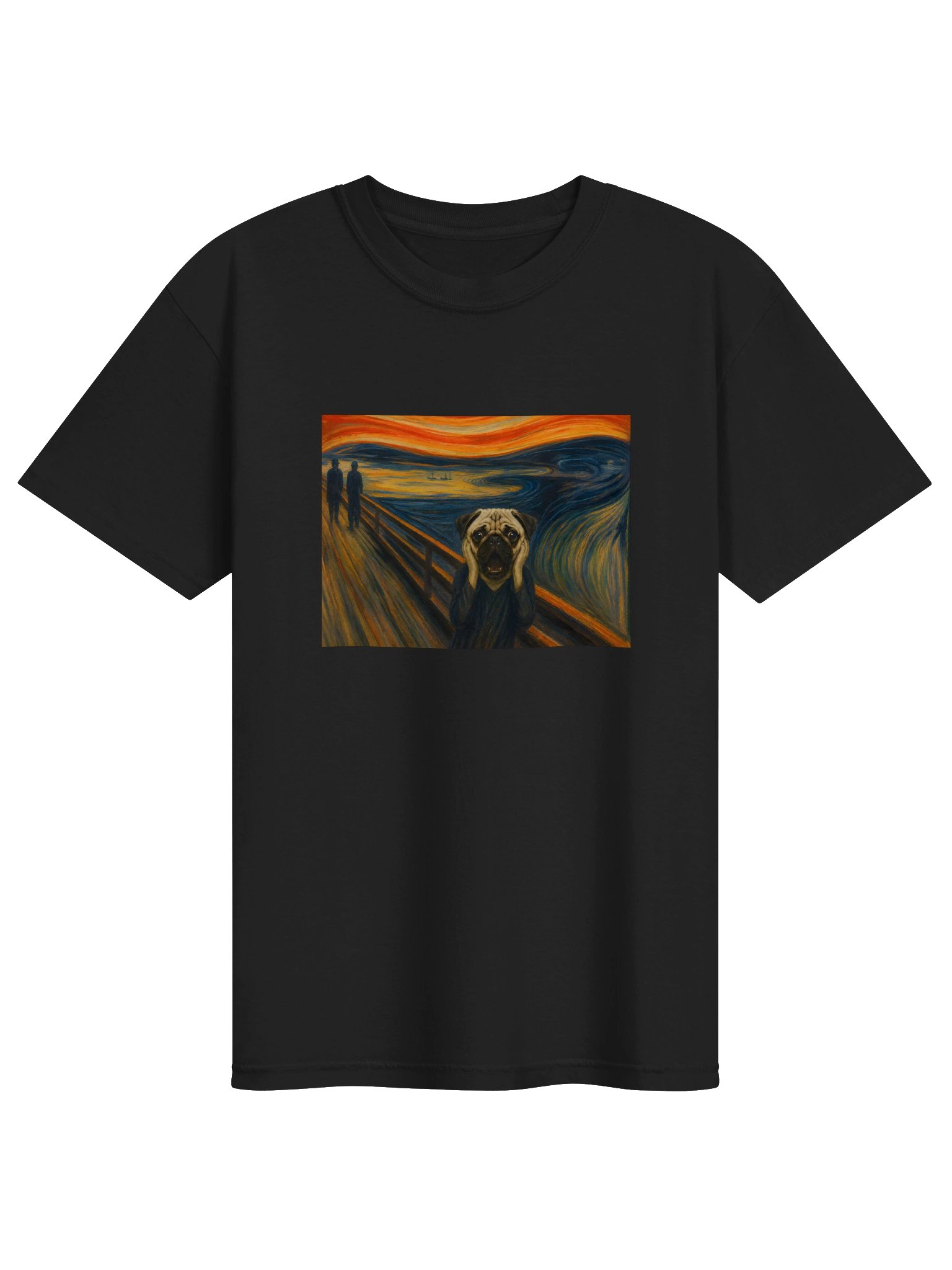 Pug The Scream T-Shirt product image (1)