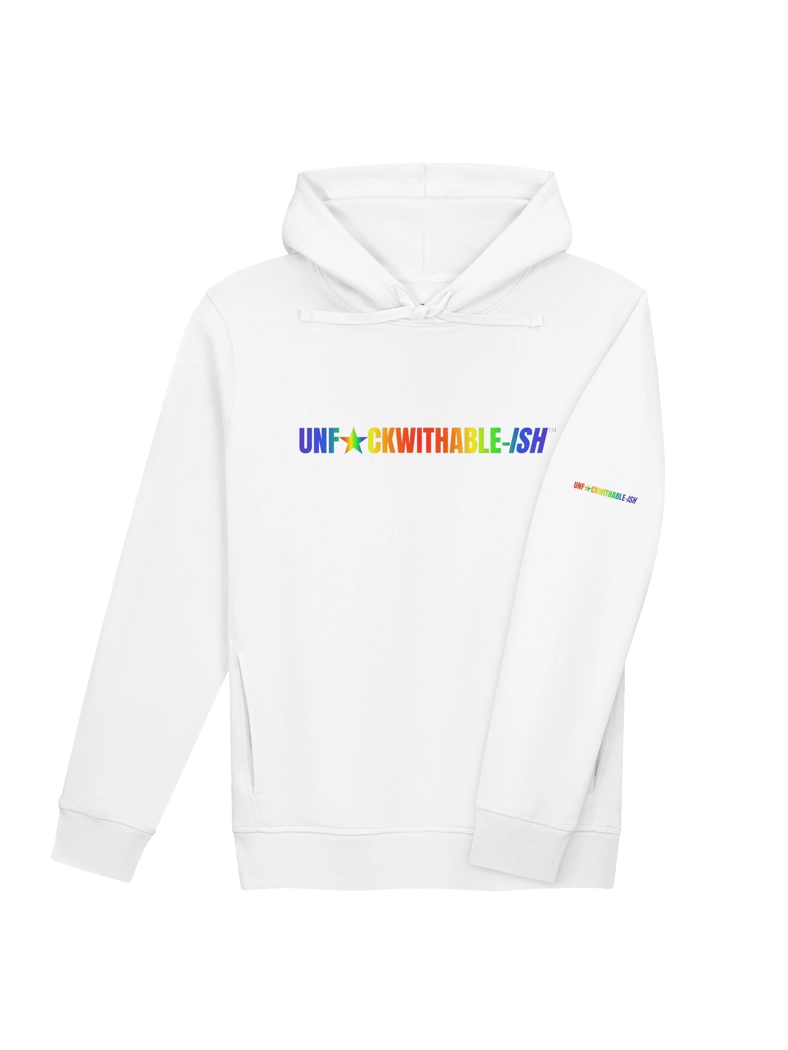 UNF★CKWITHABLE-ISH™ Women's Relaxed Fit Pride Organic Cotton Hoodie product image (17)