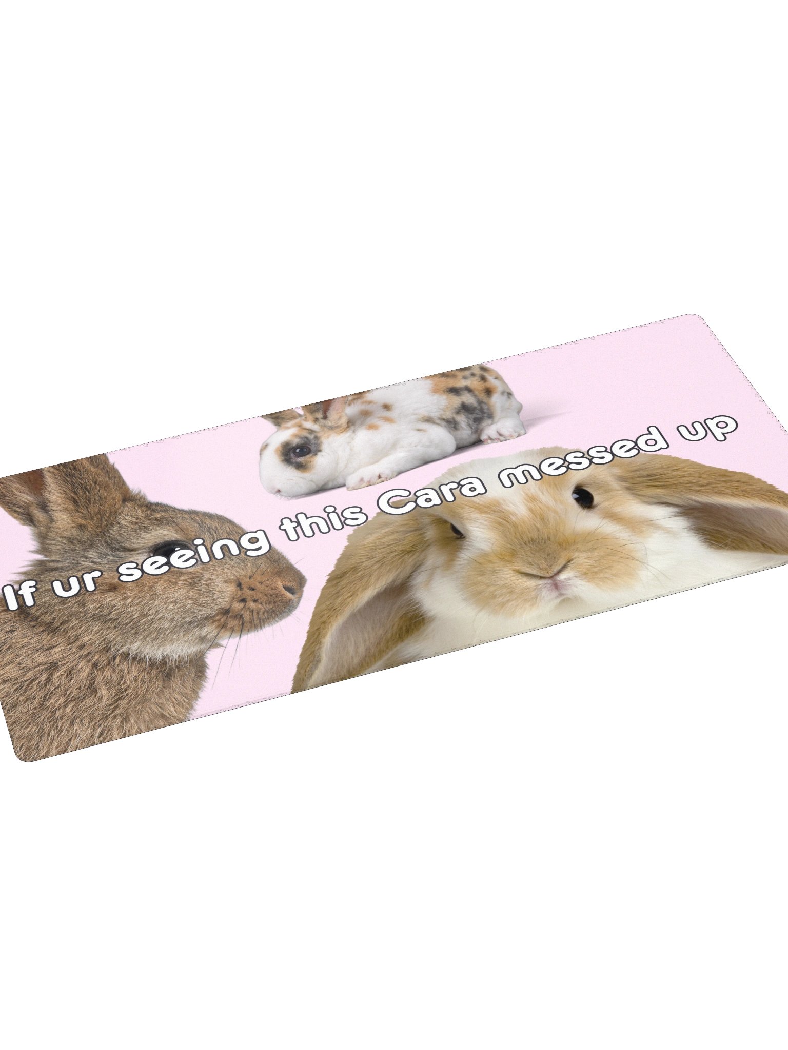 Cara Messed Up Mousepad product image (3)