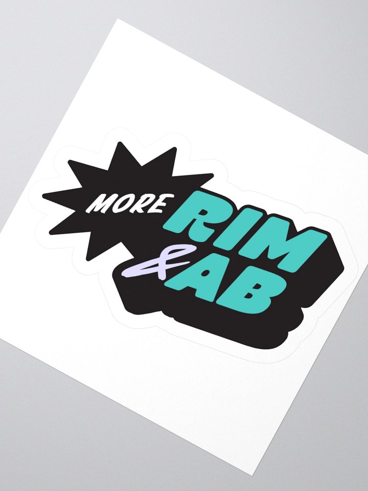 More Rim and AB Logo Sticker product image (2)