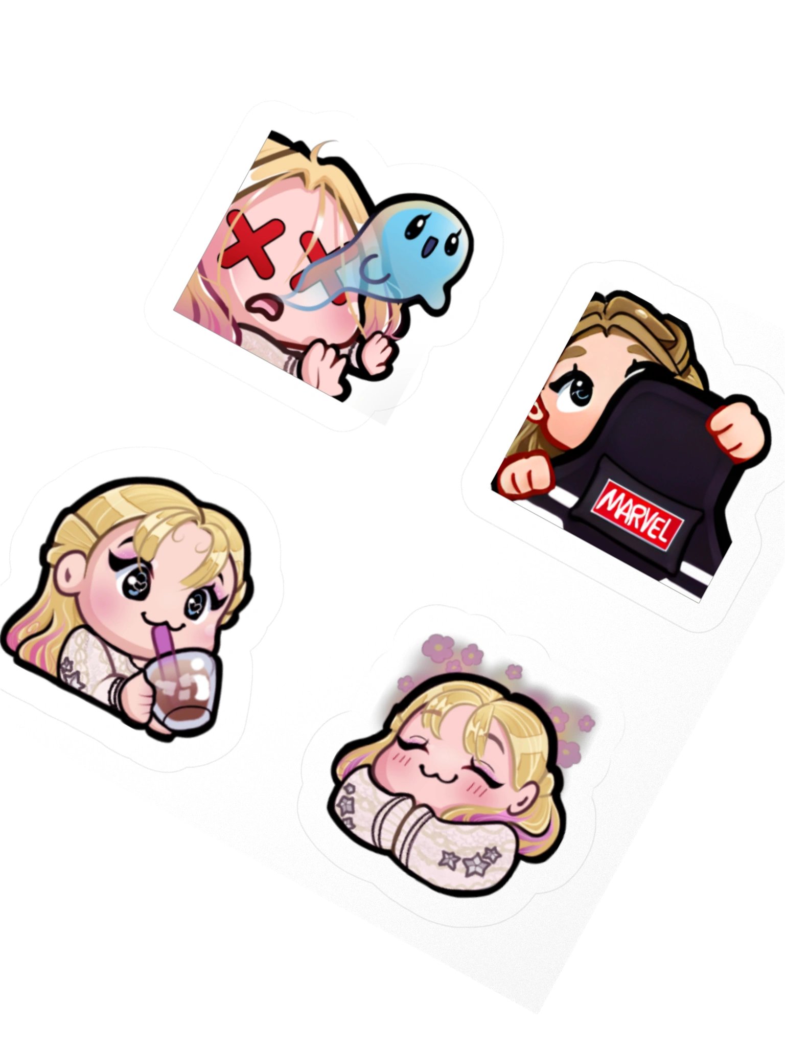 Simply Emotes Mini Sticker Set product image (2)