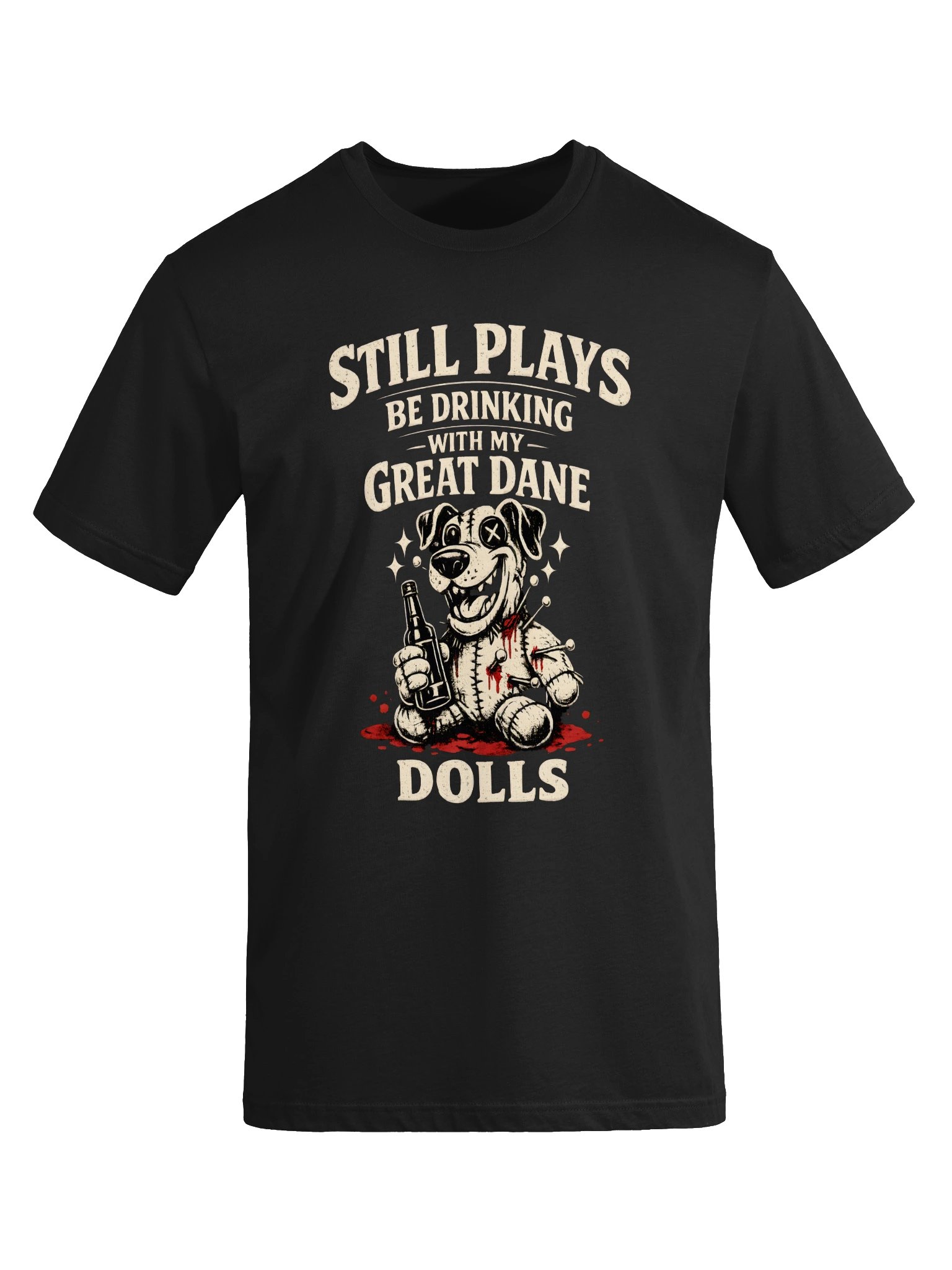 Still Playing with My Great Dane Dolls Tee product image (20)