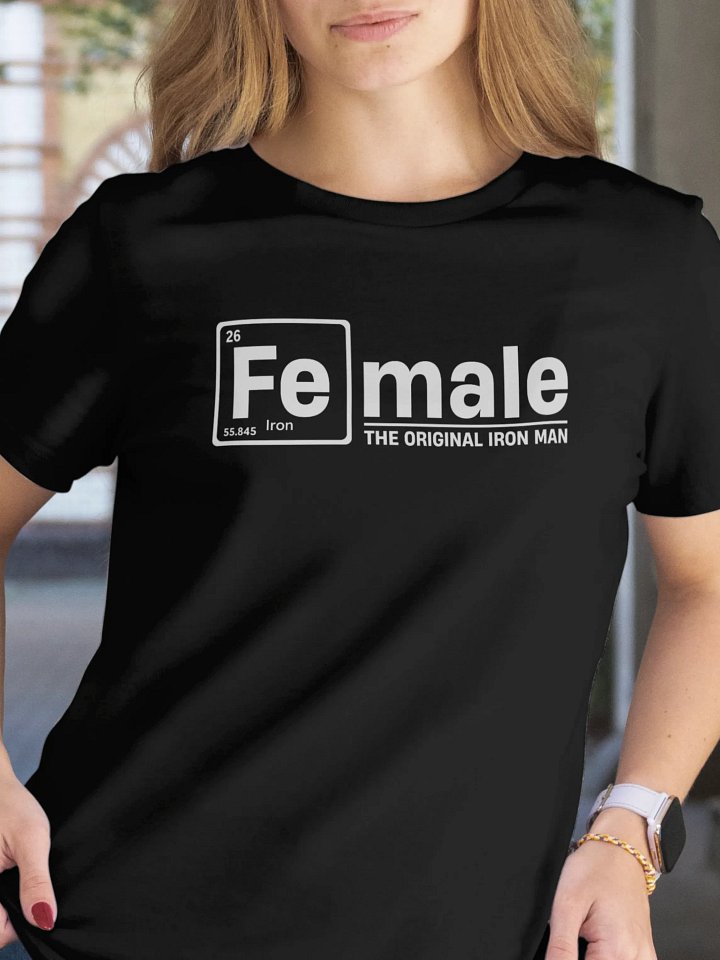 Female Iron Man Tshirt product image (1)
