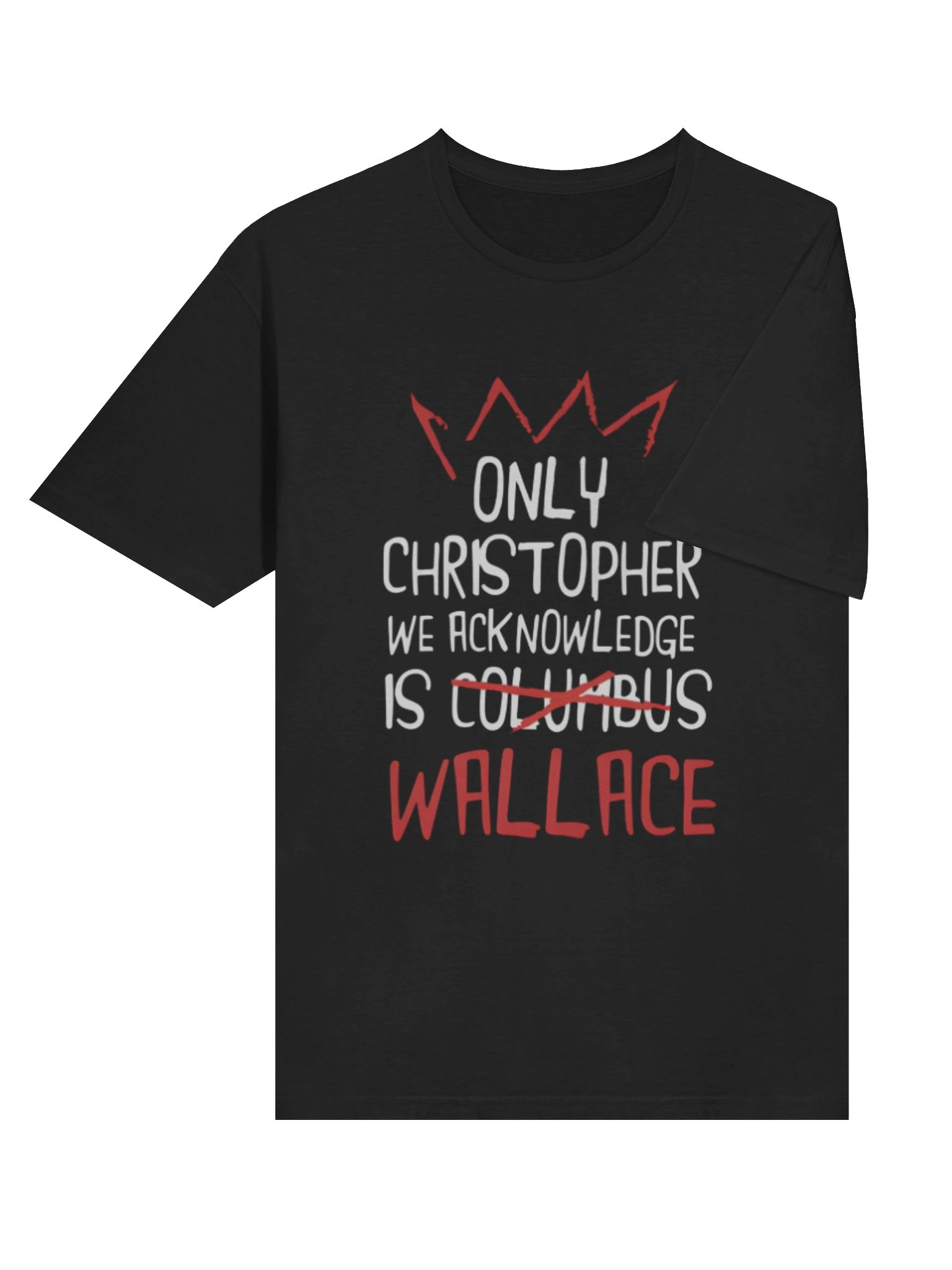 Only Christopher We Acknowledge Is Wallace Shirt product image (4)