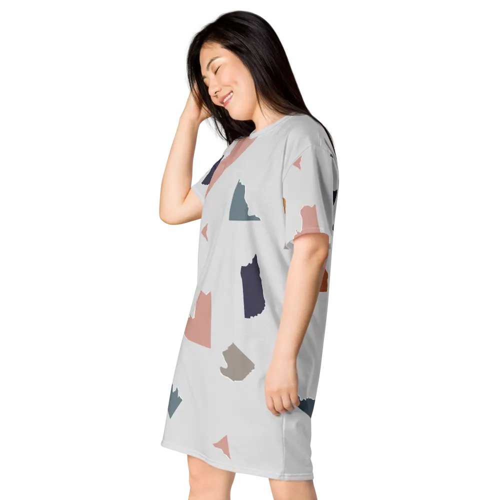 All-Over Print T-Shirt Dress product image (3)