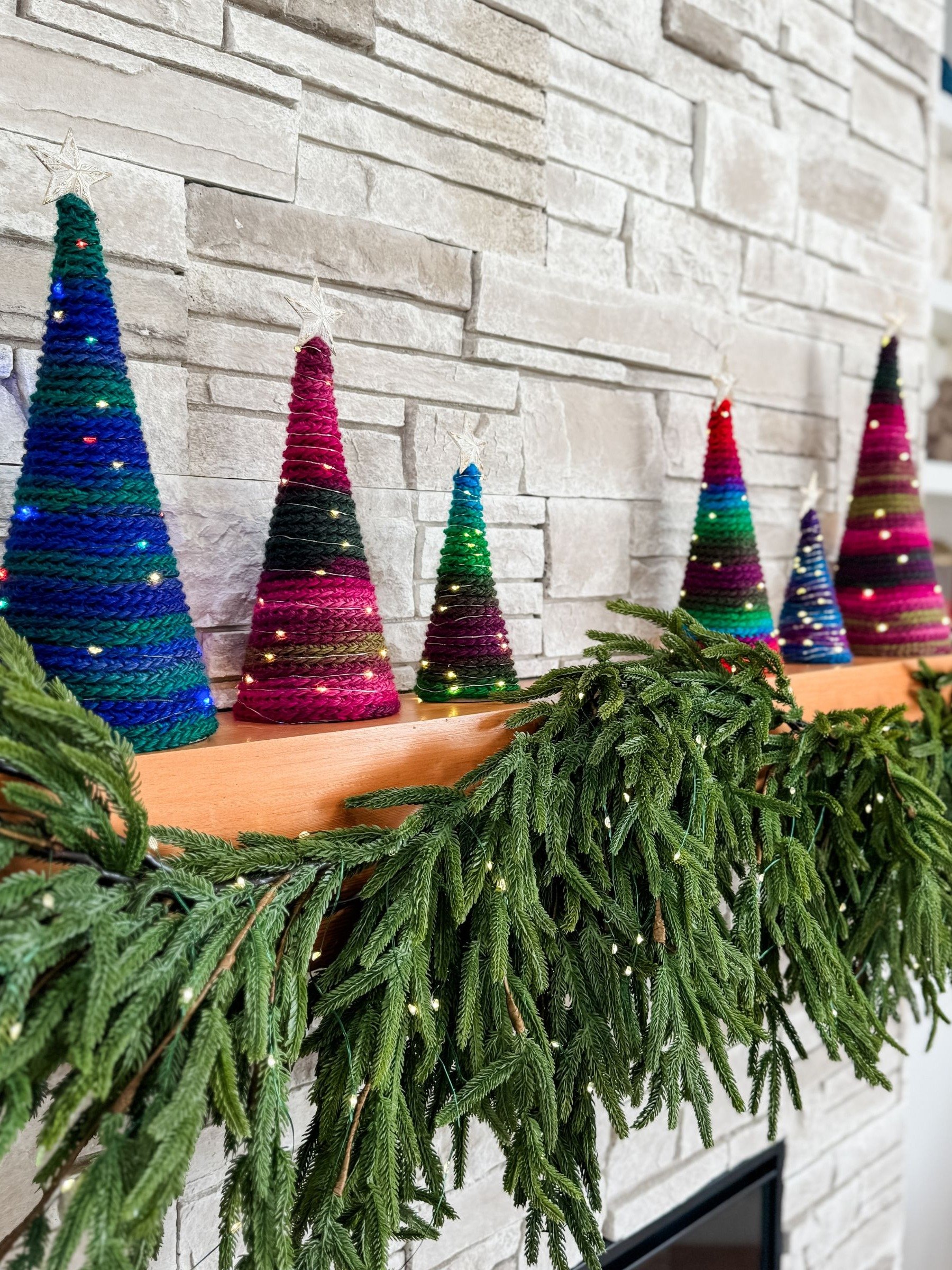 Merry & Bright Holiday Trees Crochet Pattern product image (6)