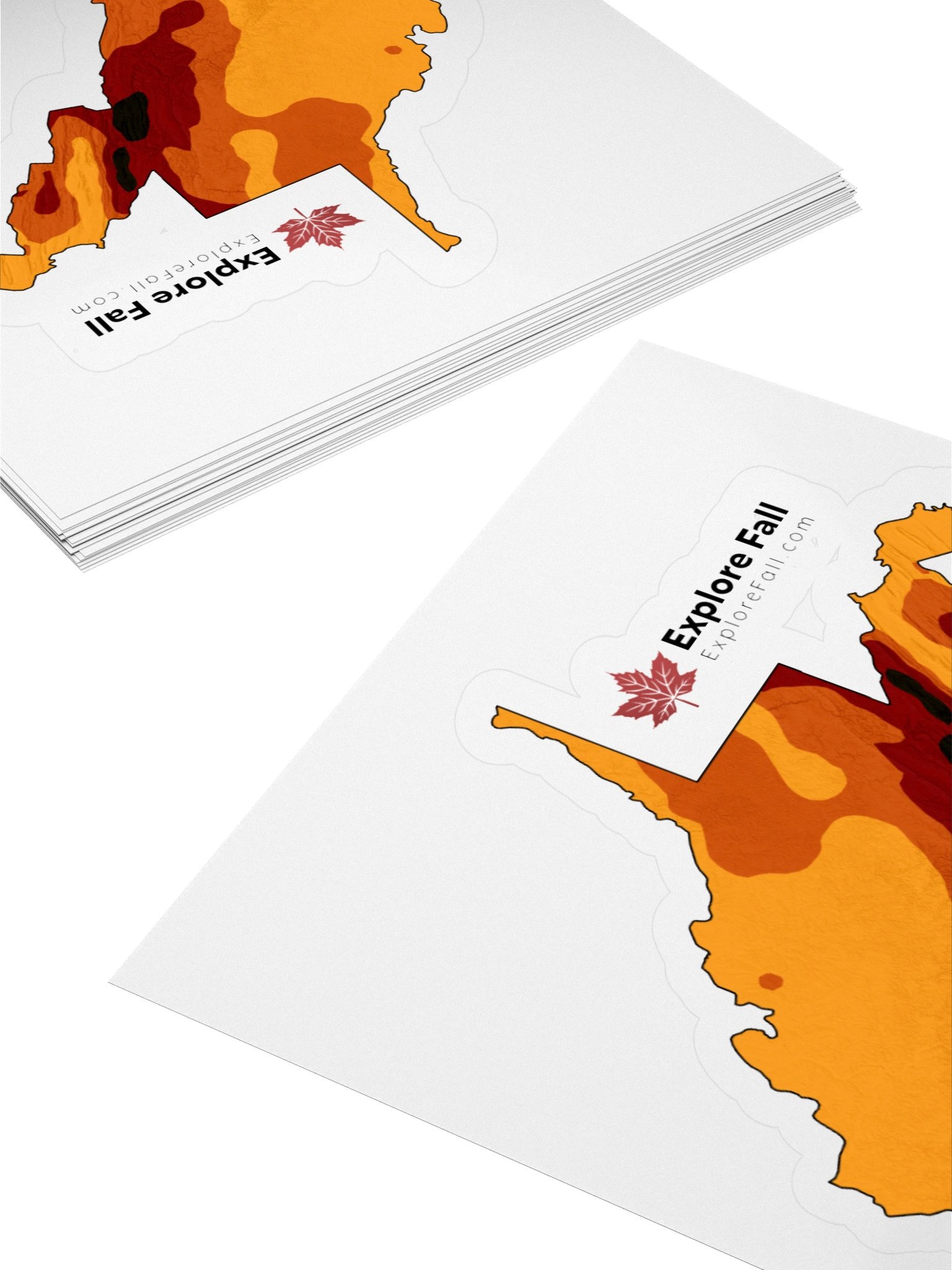 West Virginia Peak Fall Color Sticker product image (12)