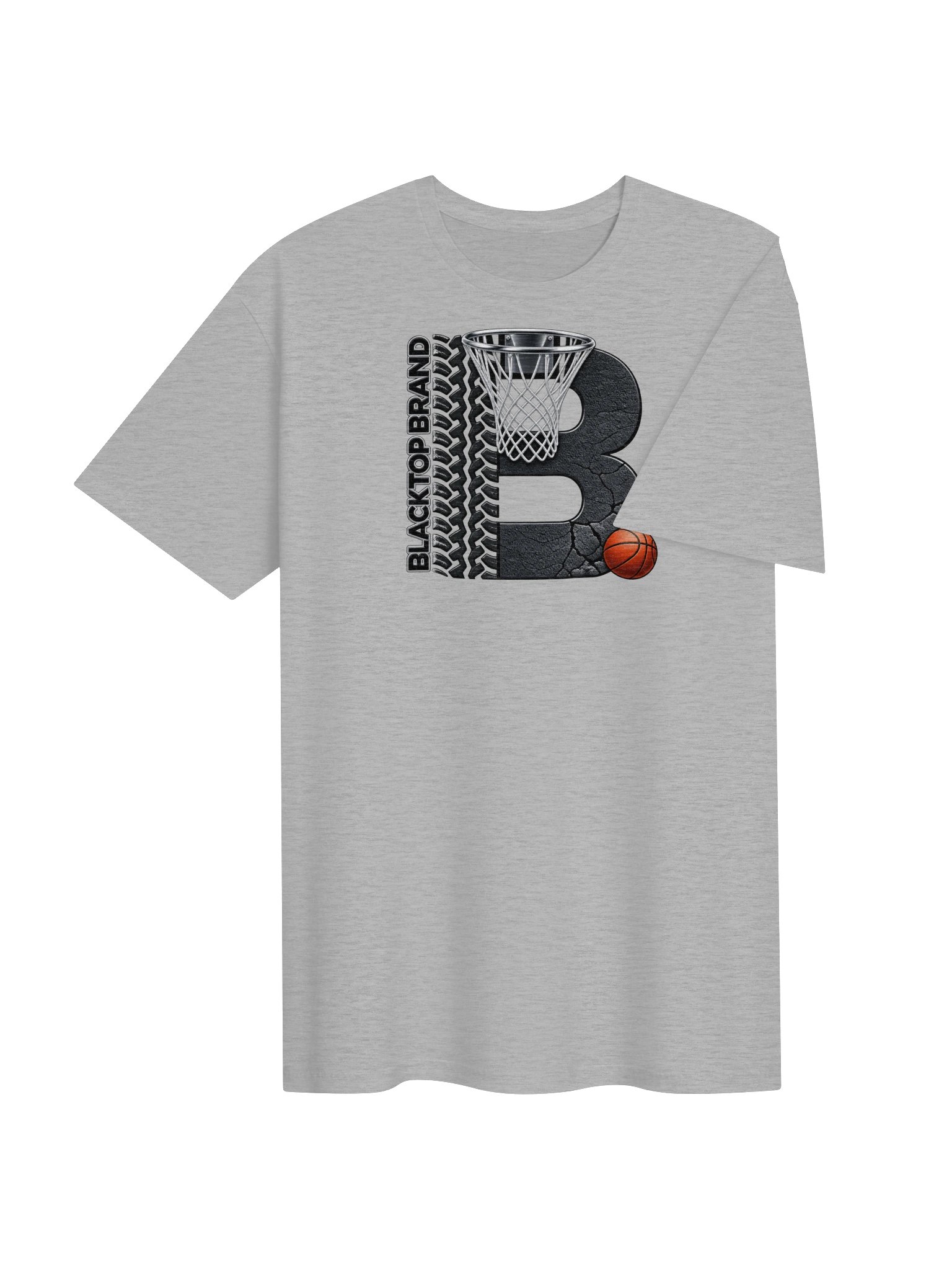 Blacktop Brand Basketball Logo Tee product image (4)