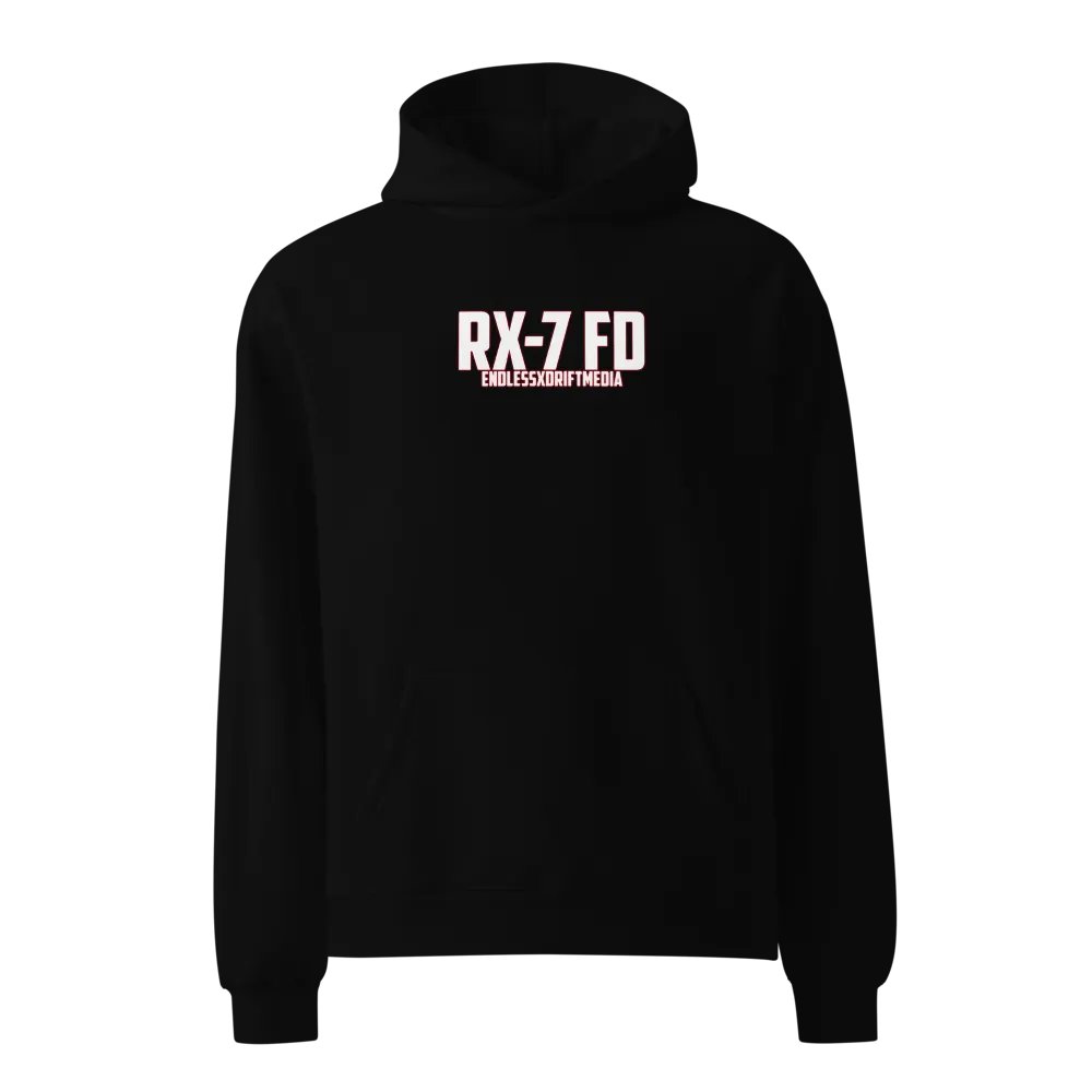 RX-7 FD - V2 - OVERSIZED HOODIE product image (1)