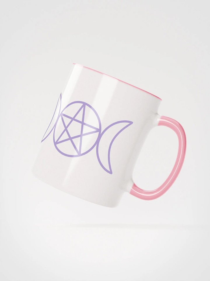 Lavender/Pink Pentacle Moons Mug product image (2)