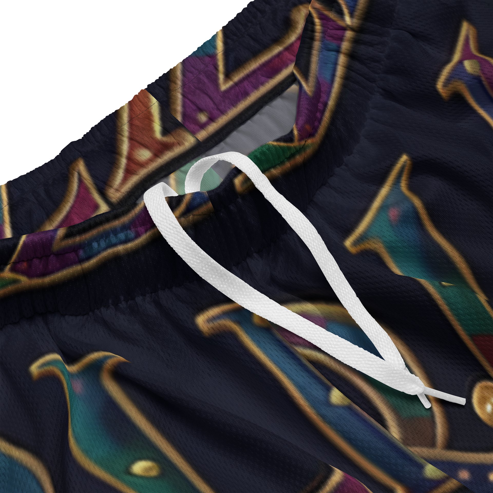 XZAQLI Men's Prism Monogram Mesh Shorts product image (2)
