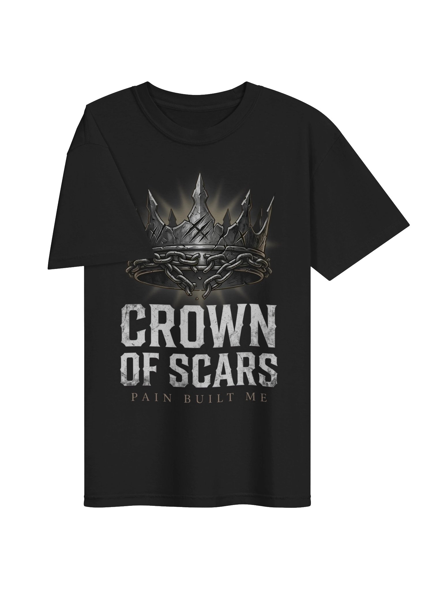 Crown of Scars Tee — Pain Built Me product image (4)