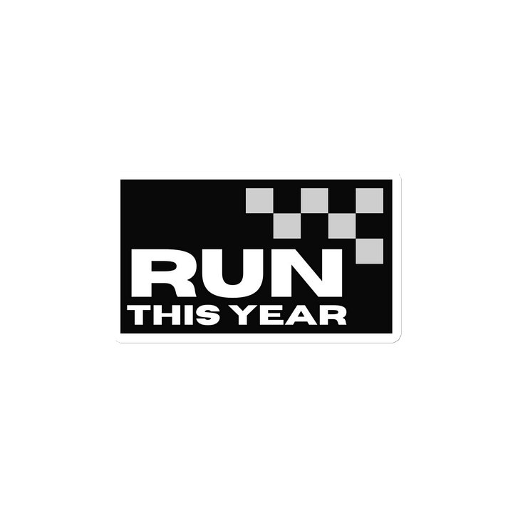 Run This Year magnet product image (2)