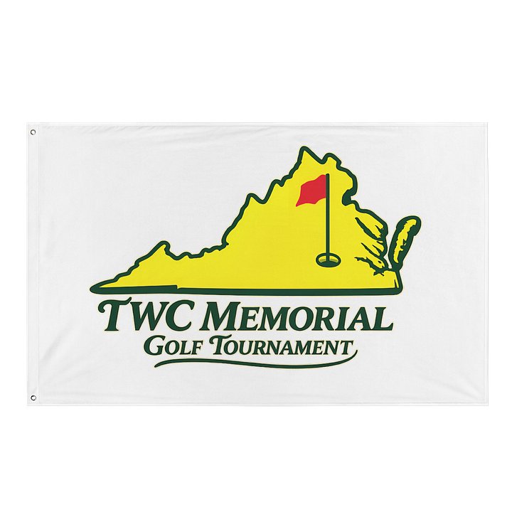 Masters Style TWC Memorial Flag product image (1)