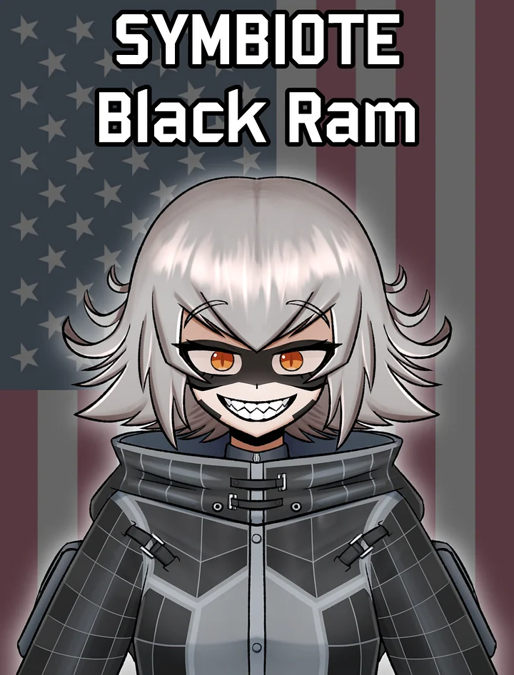 Raptor's Zip Up | Symbiote Black RAM product image (1)