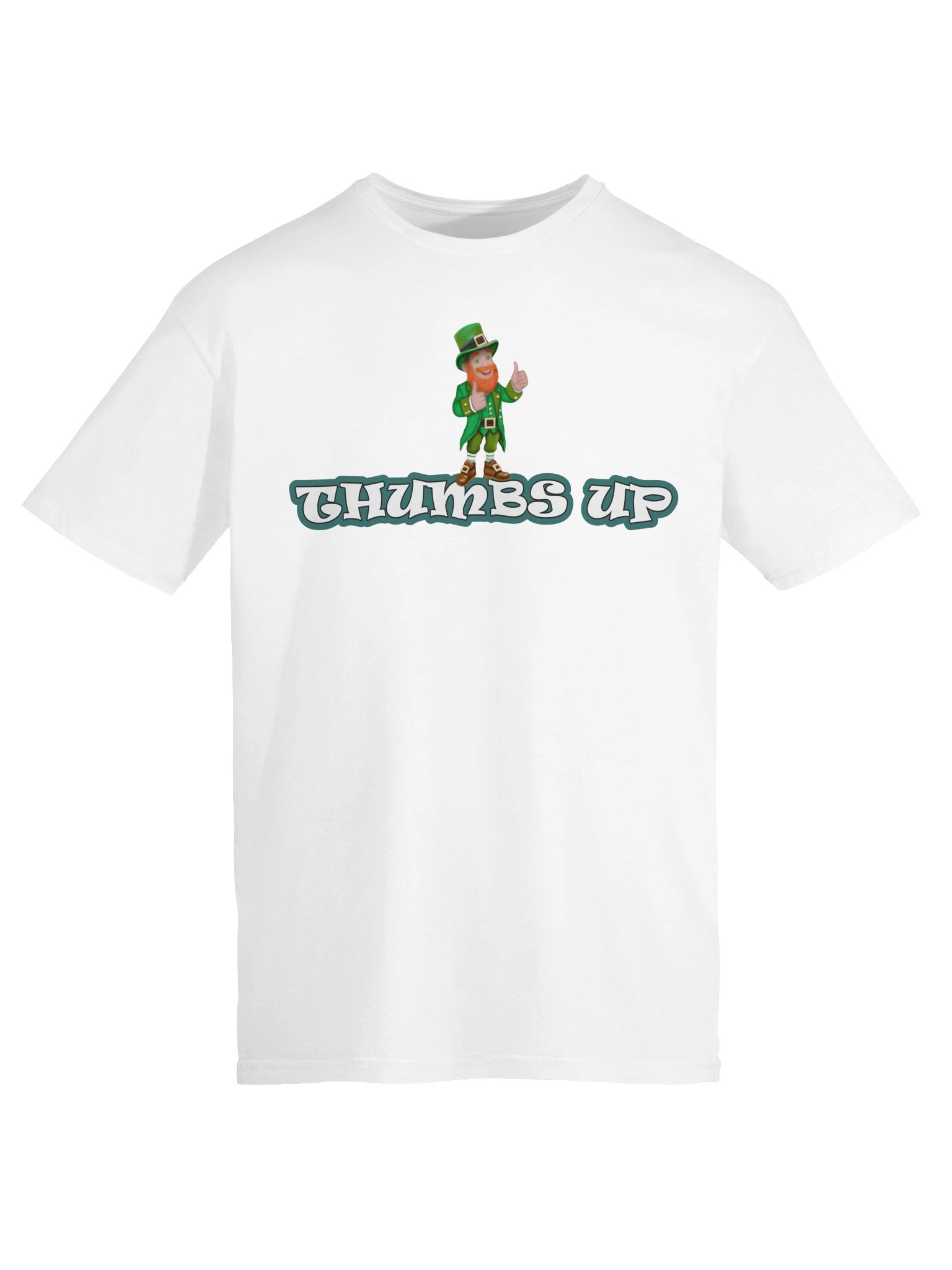 Leprechaun "THUMBS UP" T-Shirt. Unisex Gildan Softstyle T-Shirt product image (4)
